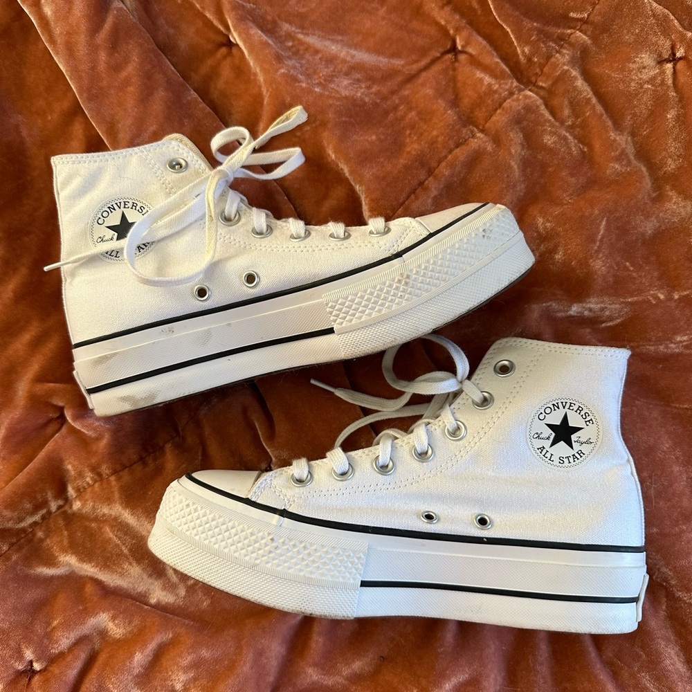 Converse Women's White High-Top Sneakers